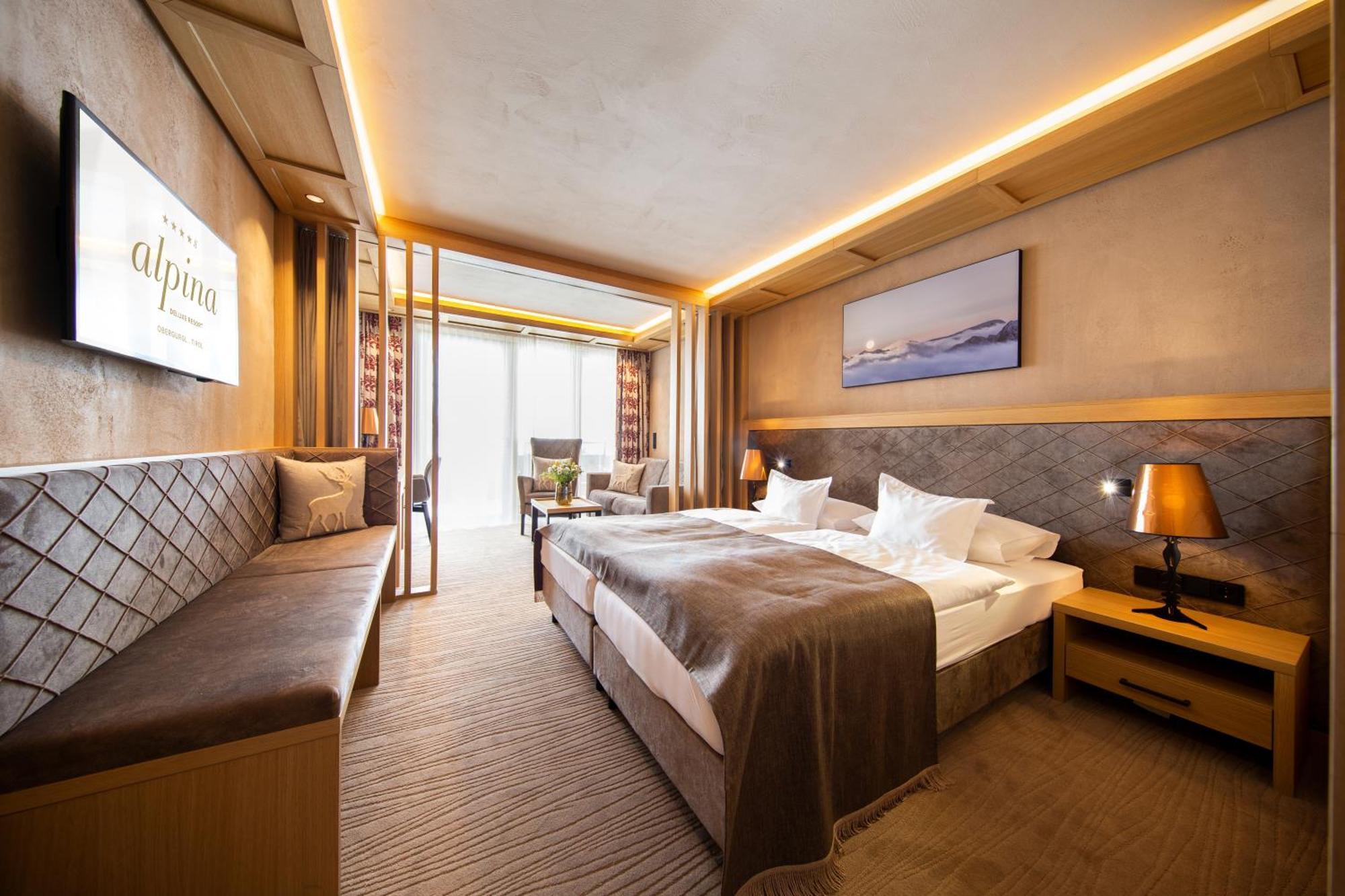 Hotel Alpina Deluxe Обергургл Екстериор снимка